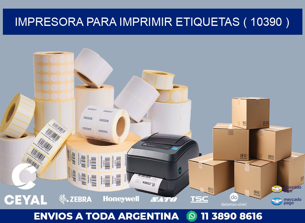 IMPRESORA PARA IMPRIMIR ETIQUETAS ( 10390 )