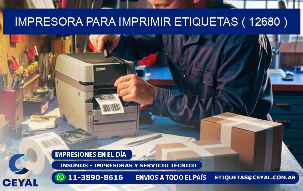 IMPRESORA PARA IMPRIMIR ETIQUETAS ( 12680 )