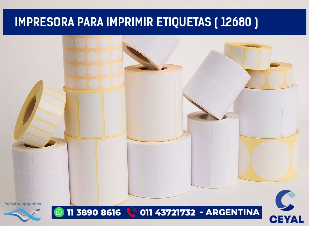 IMPRESORA PARA IMPRIMIR ETIQUETAS ( 12680 )