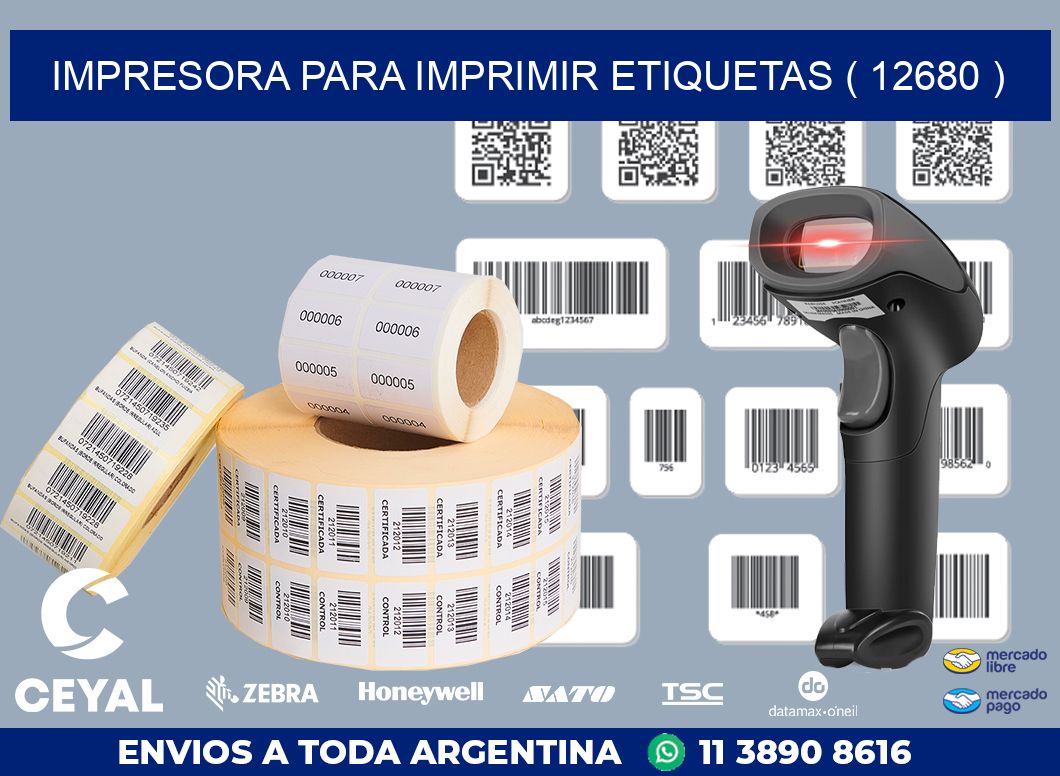 IMPRESORA PARA IMPRIMIR ETIQUETAS ( 12680 )