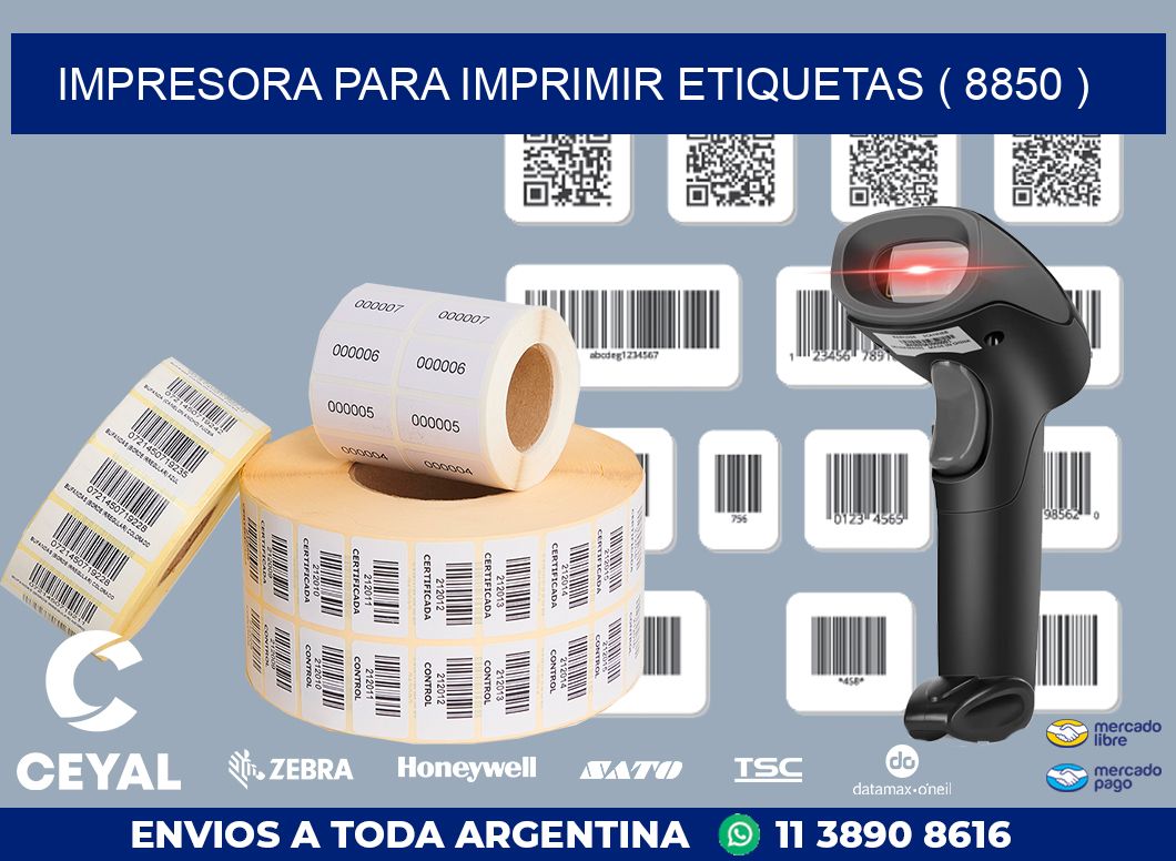 IMPRESORA PARA IMPRIMIR ETIQUETAS ( 8850 )