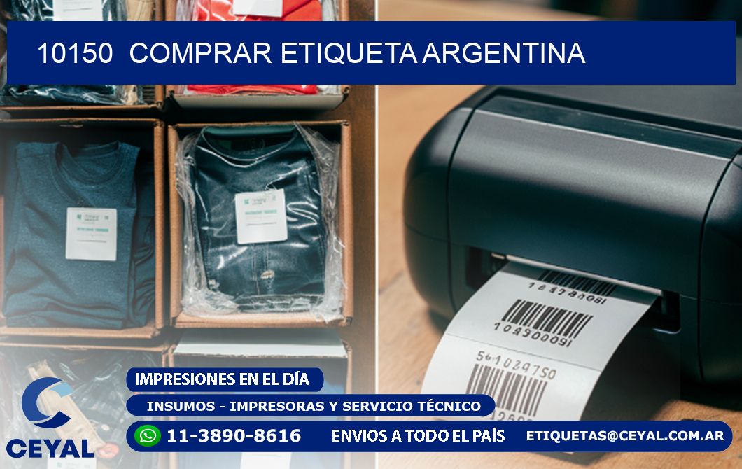 10150 COMPRAR ETIQUETA ARGENTINA