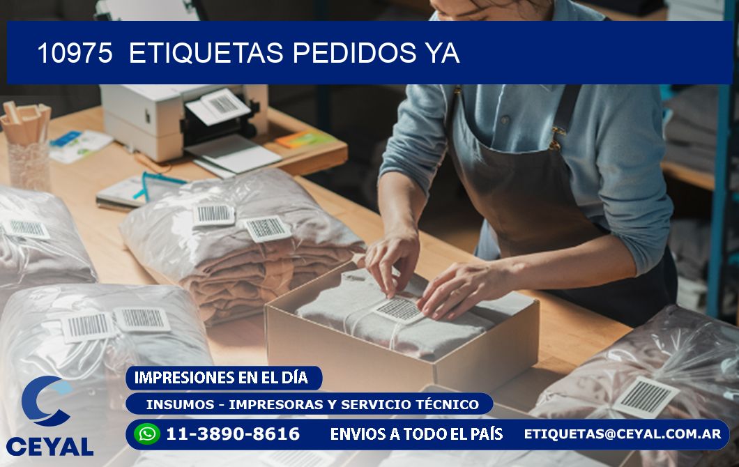 10975  ETIQUETAS PEDIDOS YA