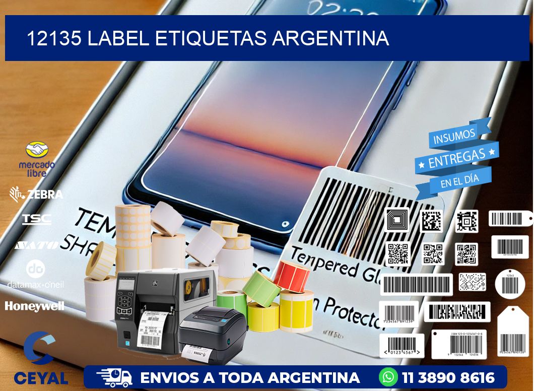 12135 LABEL ETIQUETAS ARGENTINA