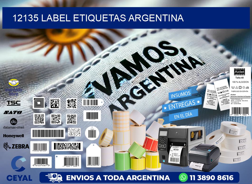 12135 LABEL ETIQUETAS ARGENTINA