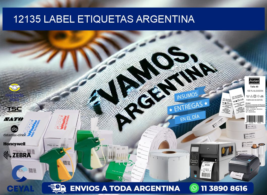 12135 LABEL ETIQUETAS ARGENTINA