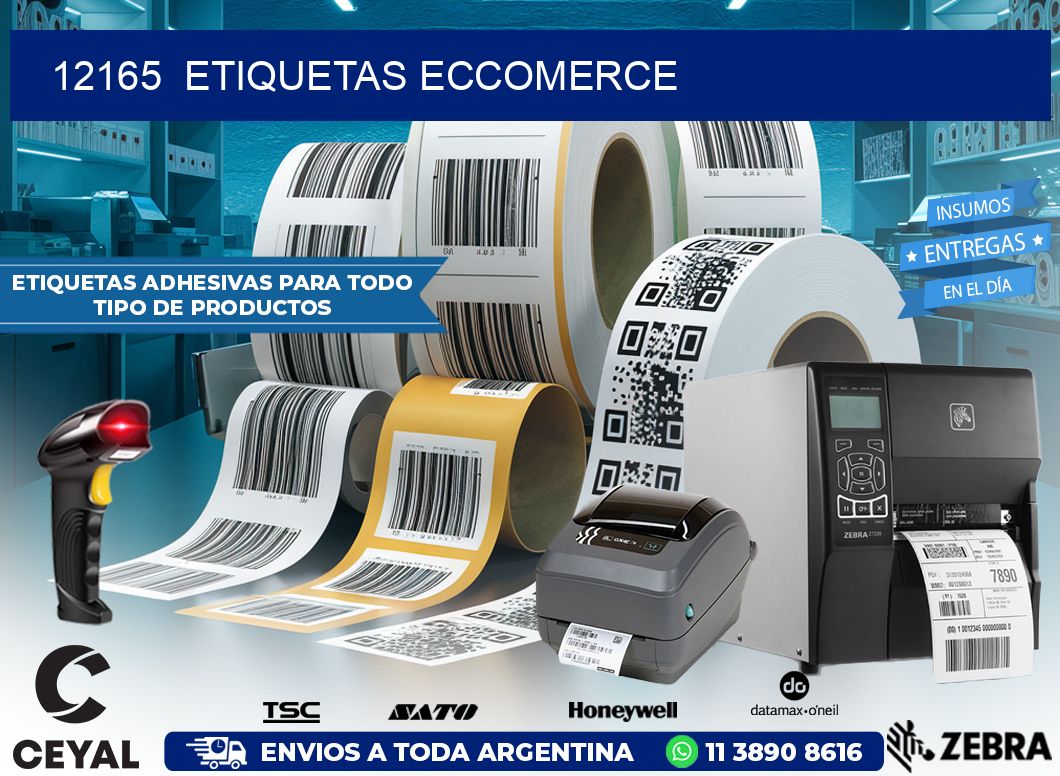 12165  ETIQUETAS ECCOMERCE