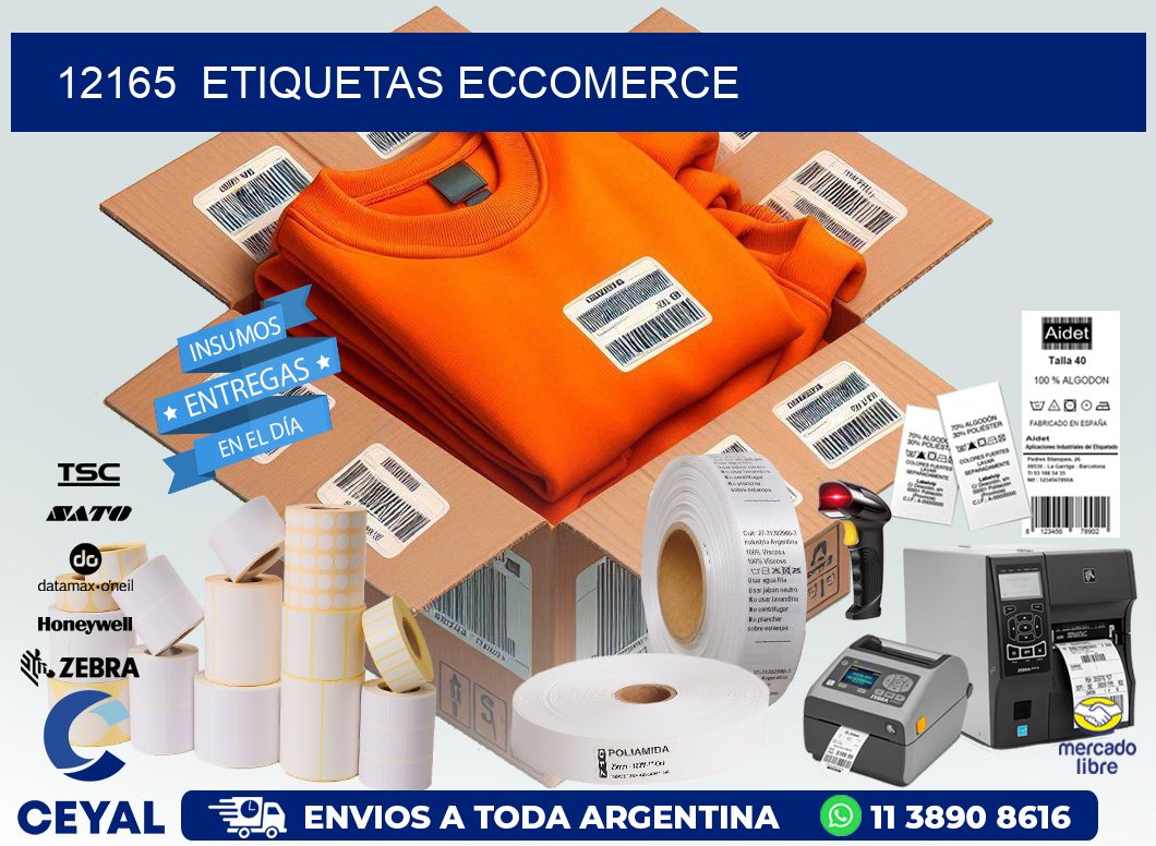 12165  ETIQUETAS ECCOMERCE
