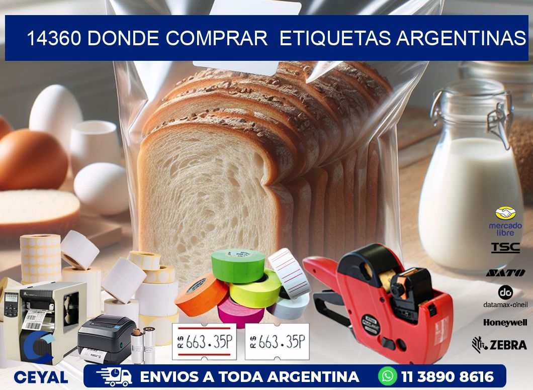 14360 DONDE COMPRAR  ETIQUETAS ARGENTINAS