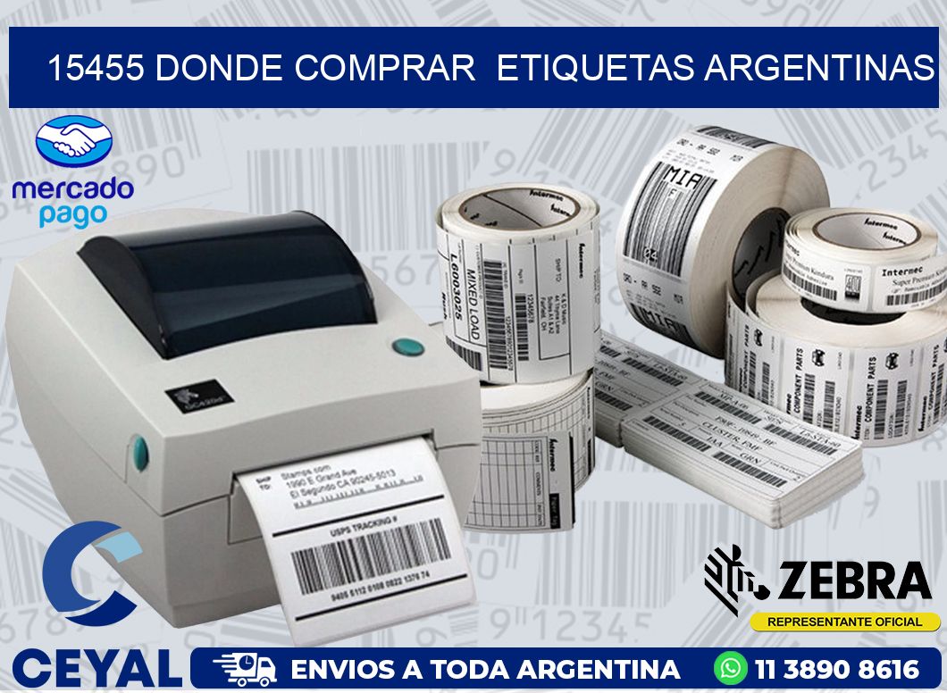 15455 DONDE COMPRAR ETIQUETAS ARGENTINAS