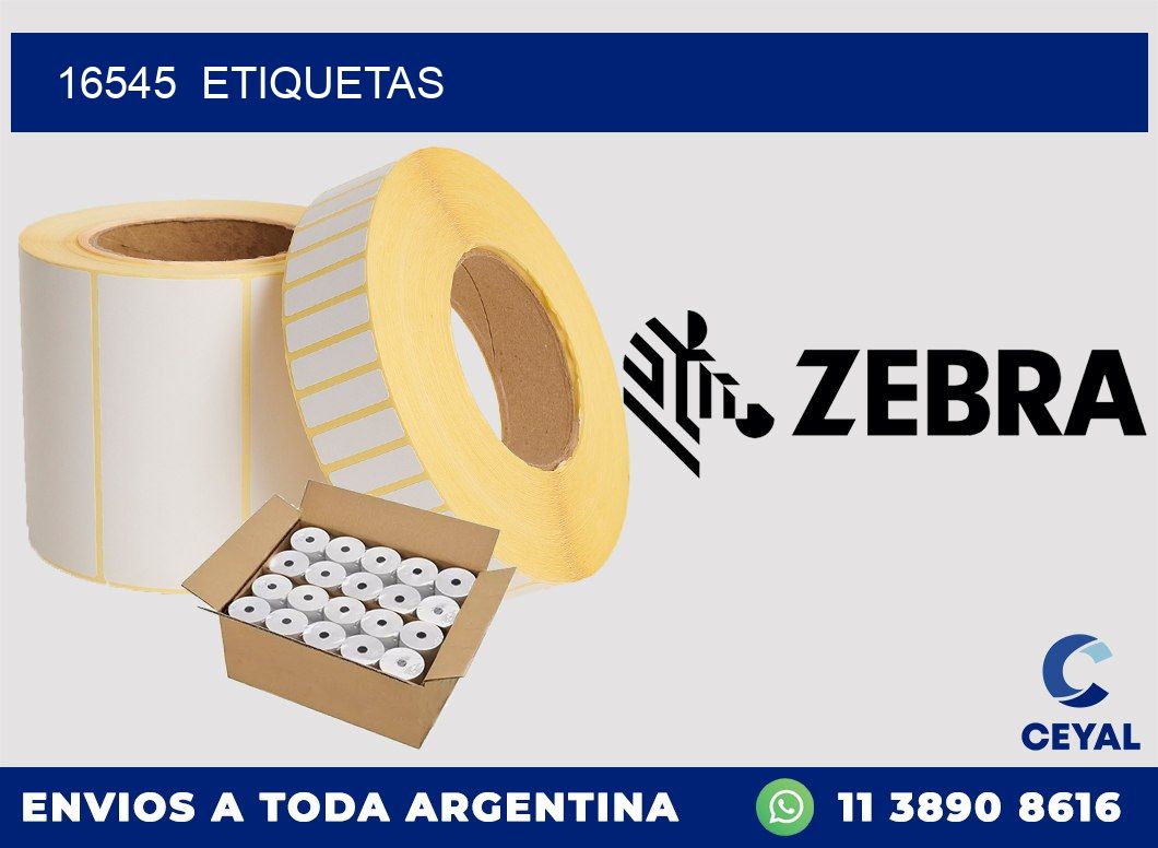 16545  ETIQUETAS
