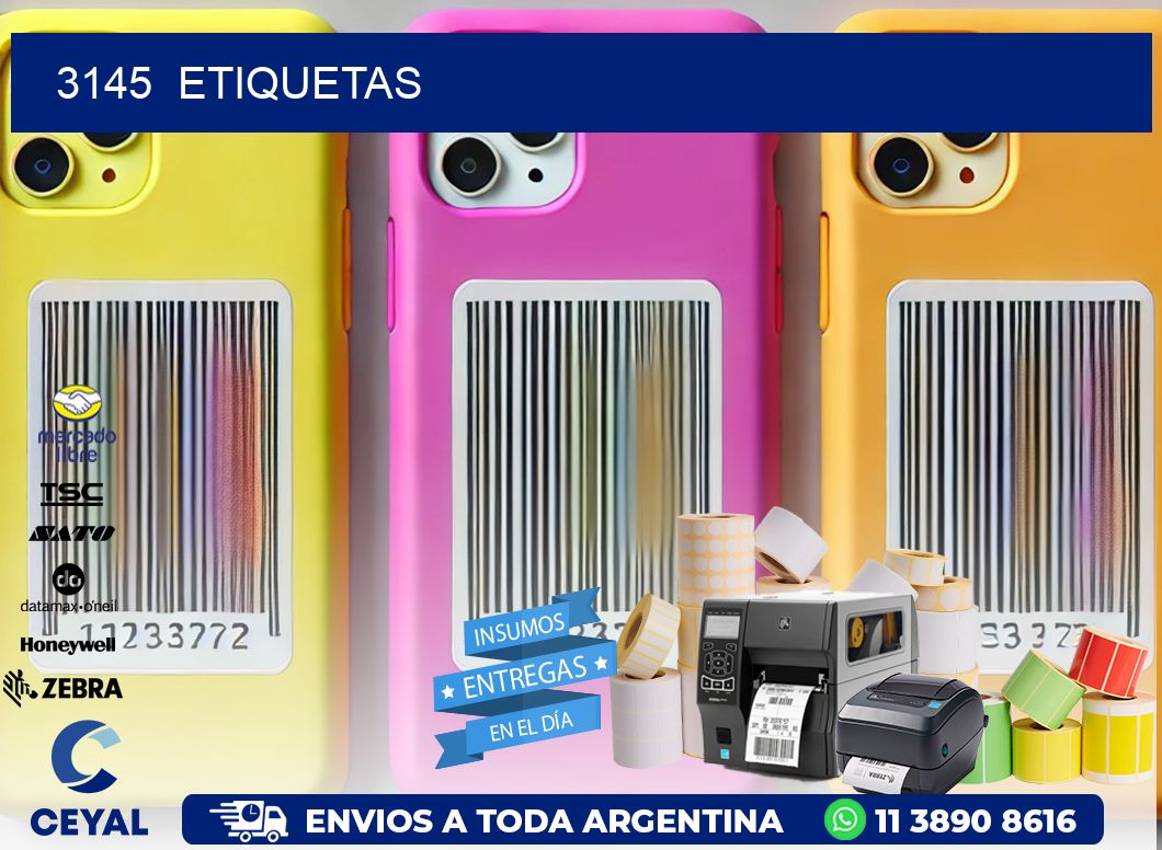3145 ETIQUETAS