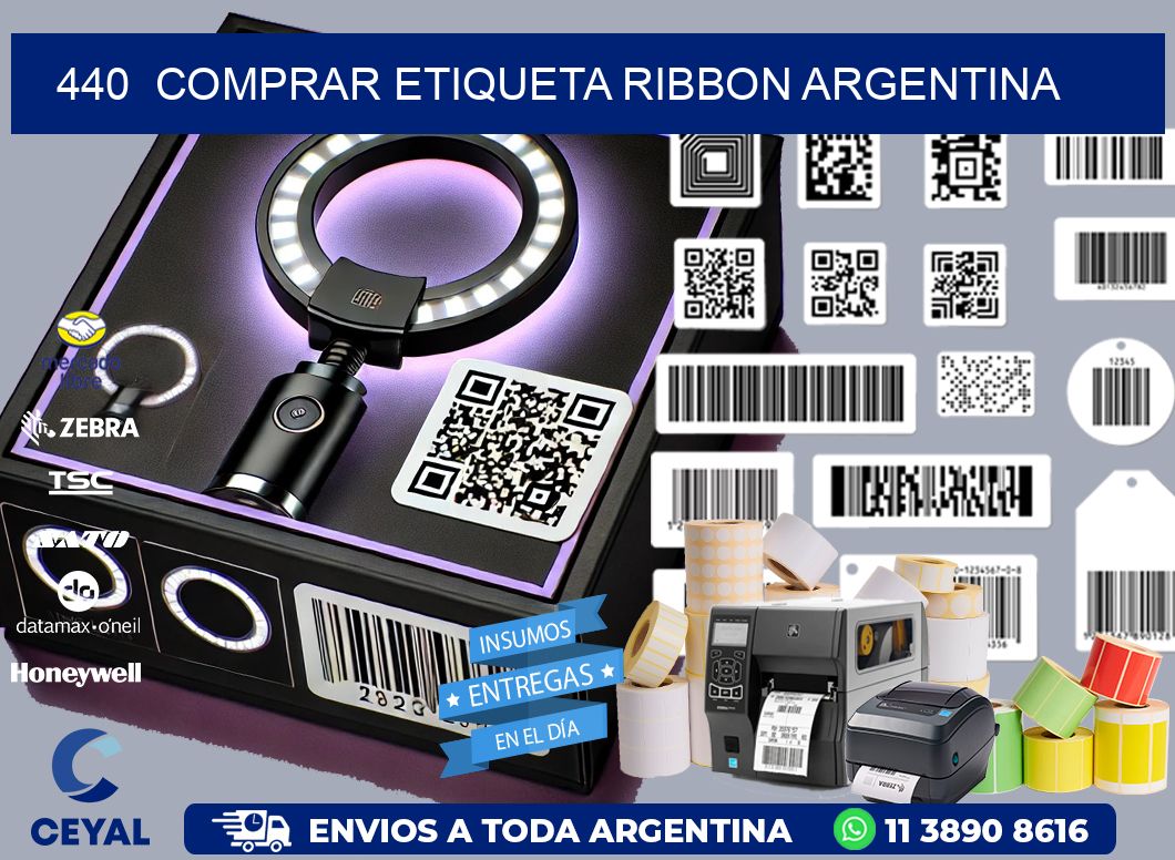 440 COMPRAR ETIQUETA RIBBON ARGENTINA