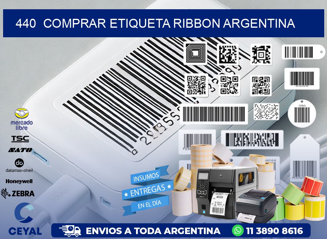 440 COMPRAR ETIQUETA RIBBON ARGENTINA