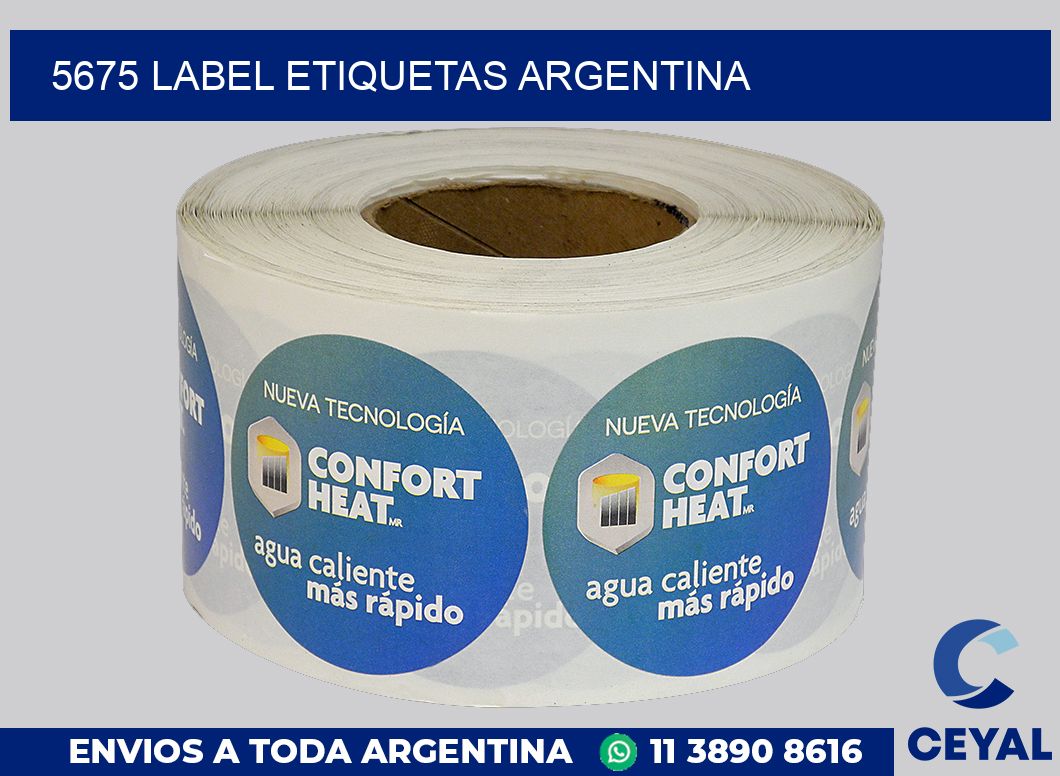 5675 LABEL ETIQUETAS ARGENTINA