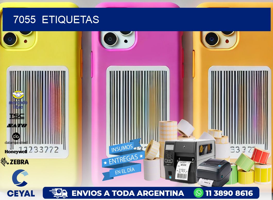 7055  ETIQUETAS