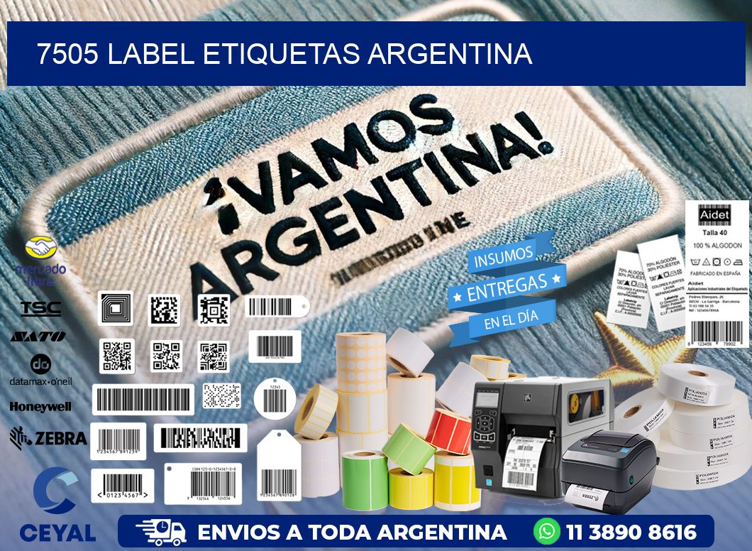 7505 LABEL ETIQUETAS ARGENTINA