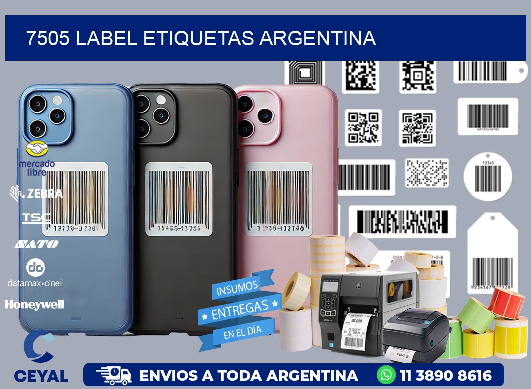 7505 LABEL ETIQUETAS ARGENTINA