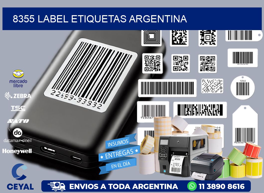 8355 LABEL ETIQUETAS ARGENTINA