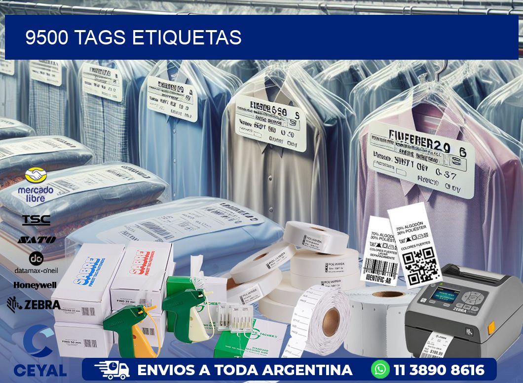 9500 TAGS ETIQUETAS