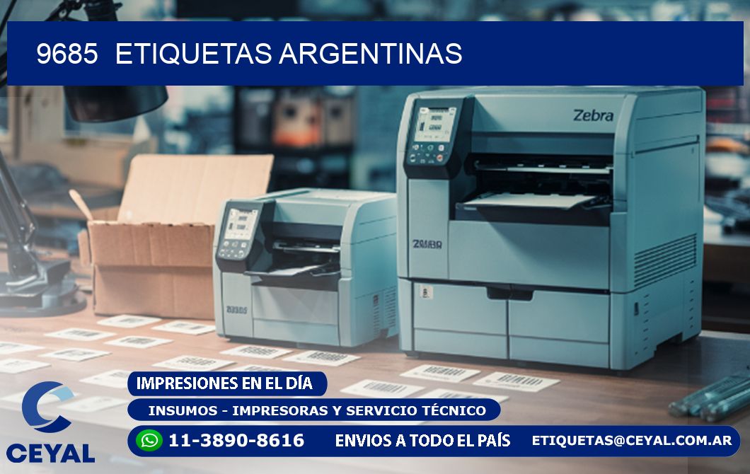 9685  ETIQUETAS ARGENTINAS