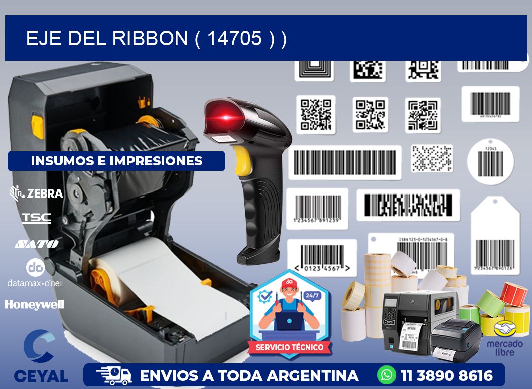 EJE DEL RIBBON ( 14705 ) )
