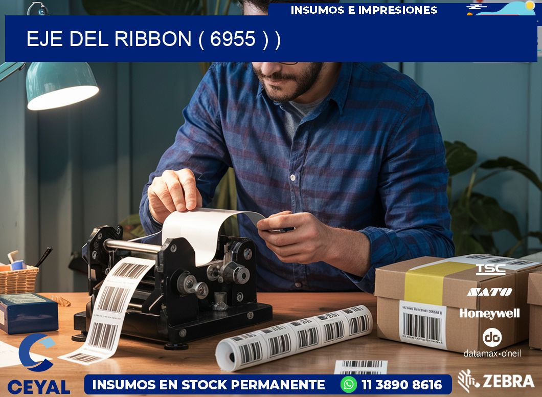 EJE DEL RIBBON ( 6955 ) )