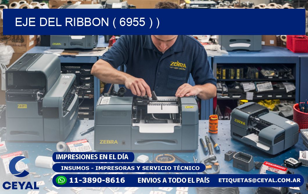 EJE DEL RIBBON ( 6955 ) )