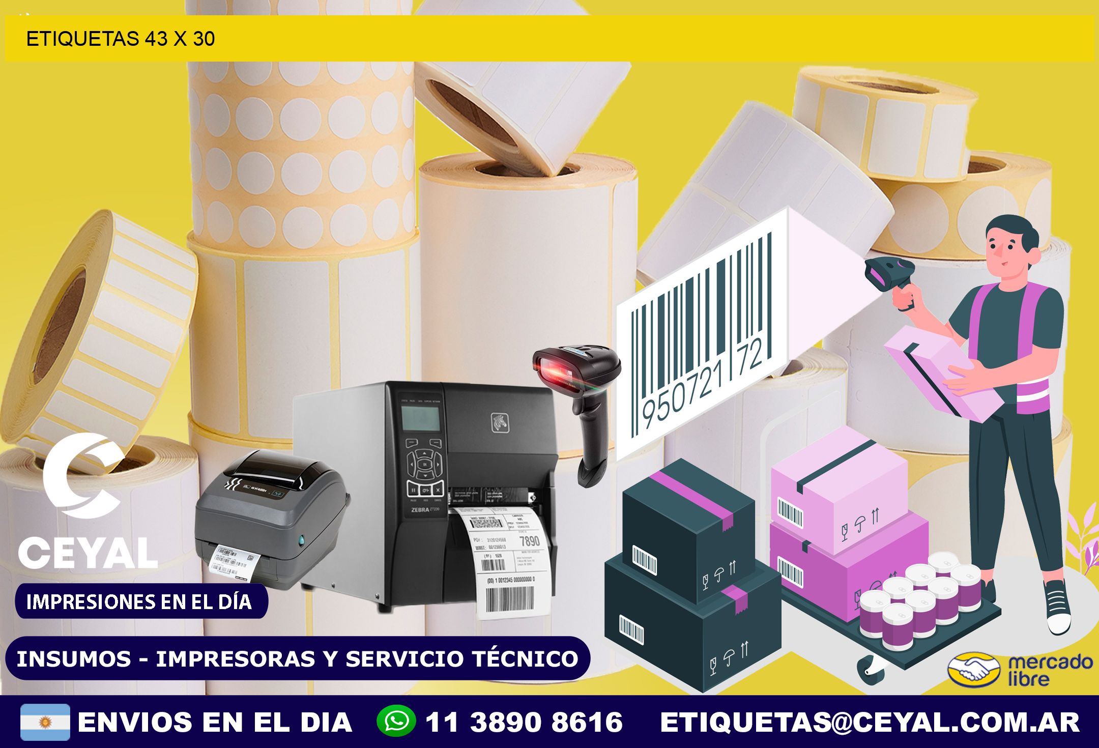 ETIQUETAS 43 x 30