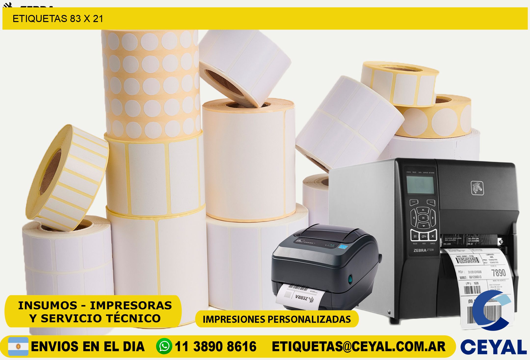 ETIQUETAS 83 x 21