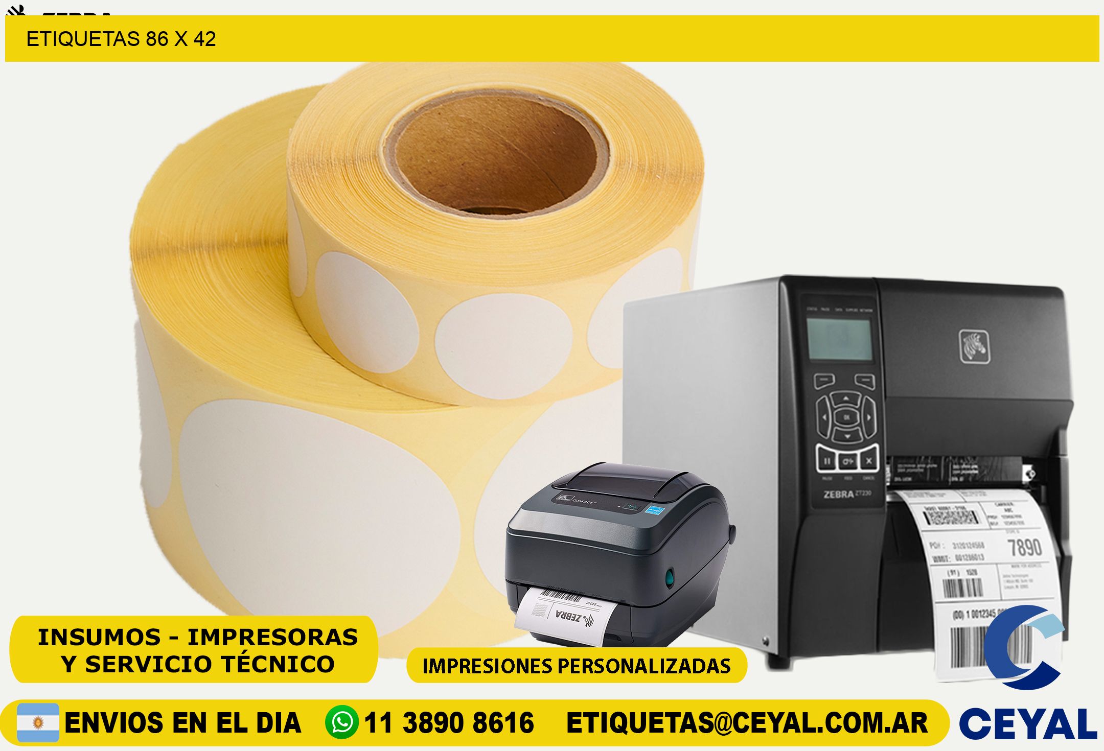 ETIQUETAS 86 x 42