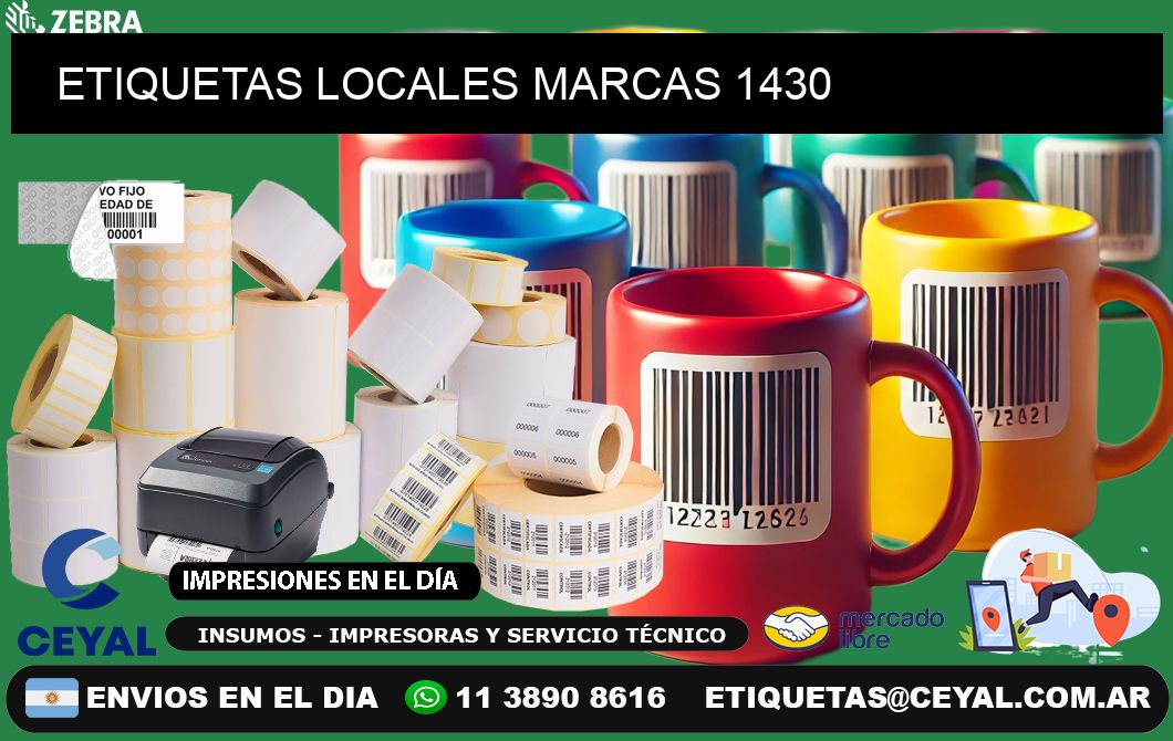 ETIQUETAS LOCALES MARCAS 1430