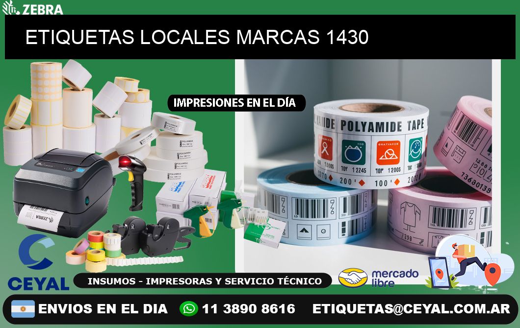 ETIQUETAS LOCALES MARCAS 1430