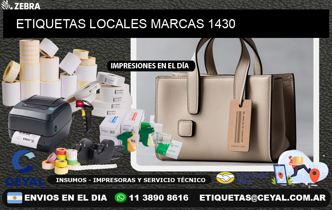 ETIQUETAS LOCALES MARCAS 1430