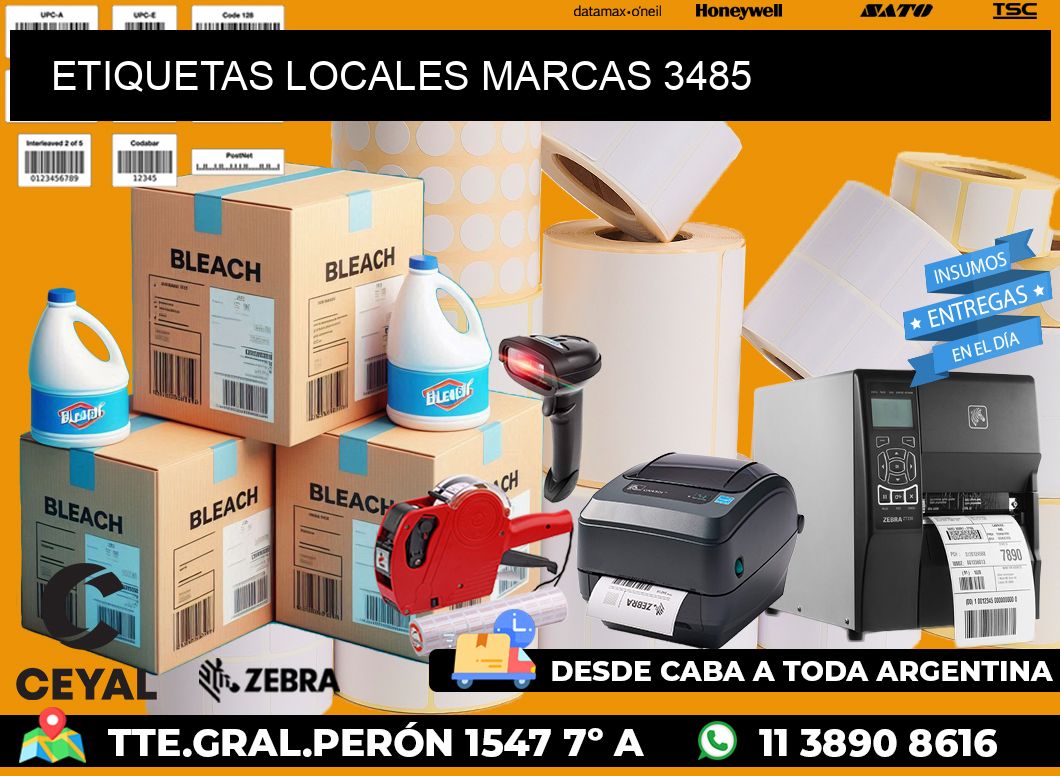 ETIQUETAS LOCALES MARCAS 3485