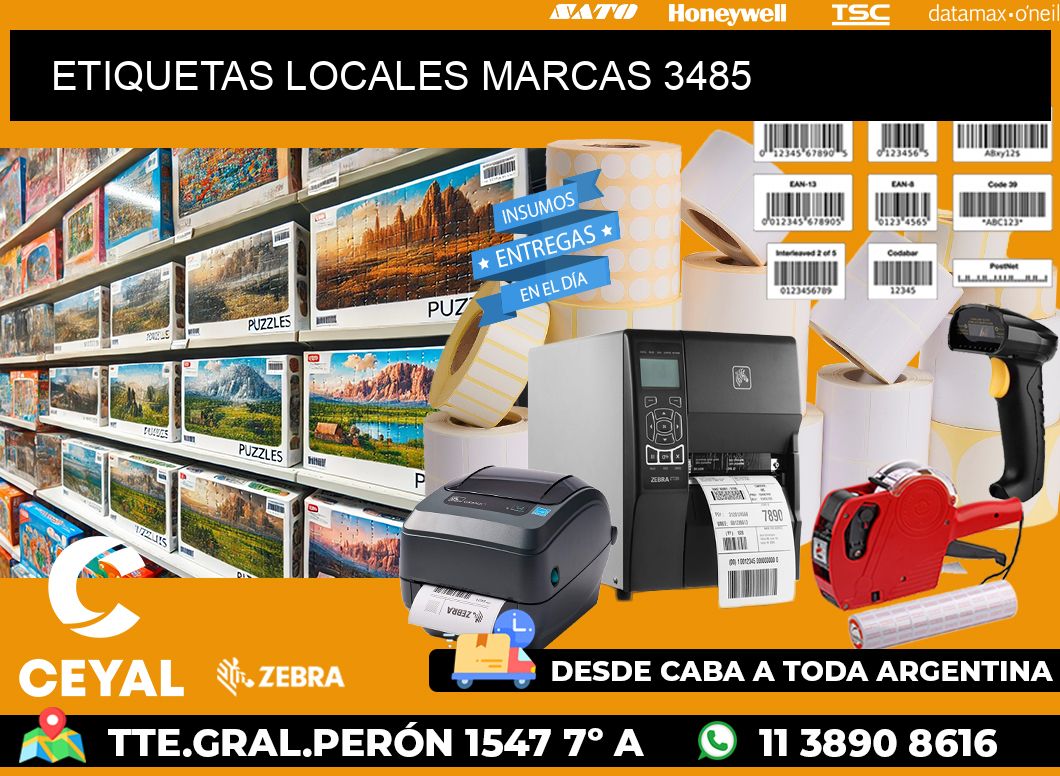 ETIQUETAS LOCALES MARCAS 3485
