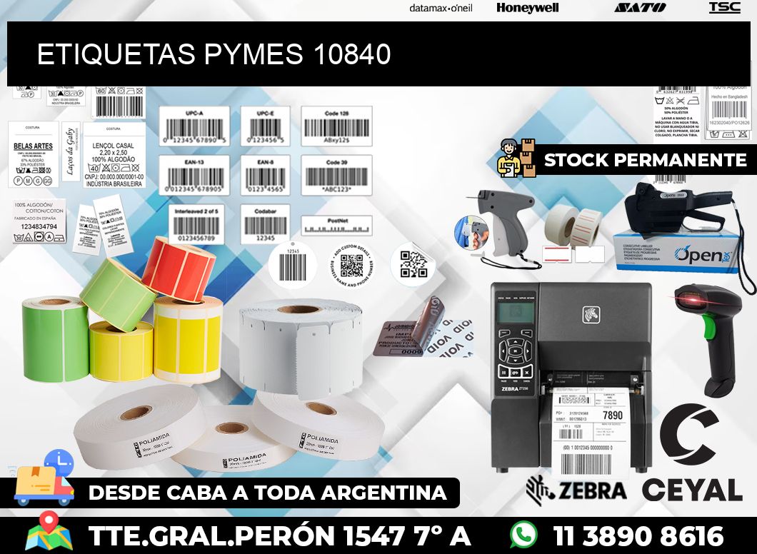 ETIQUETAS PYMES 10840