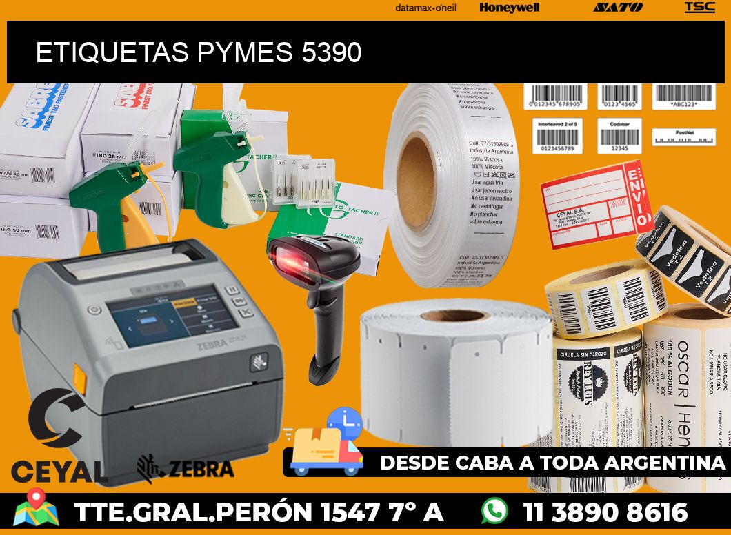 ETIQUETAS PYMES 5390