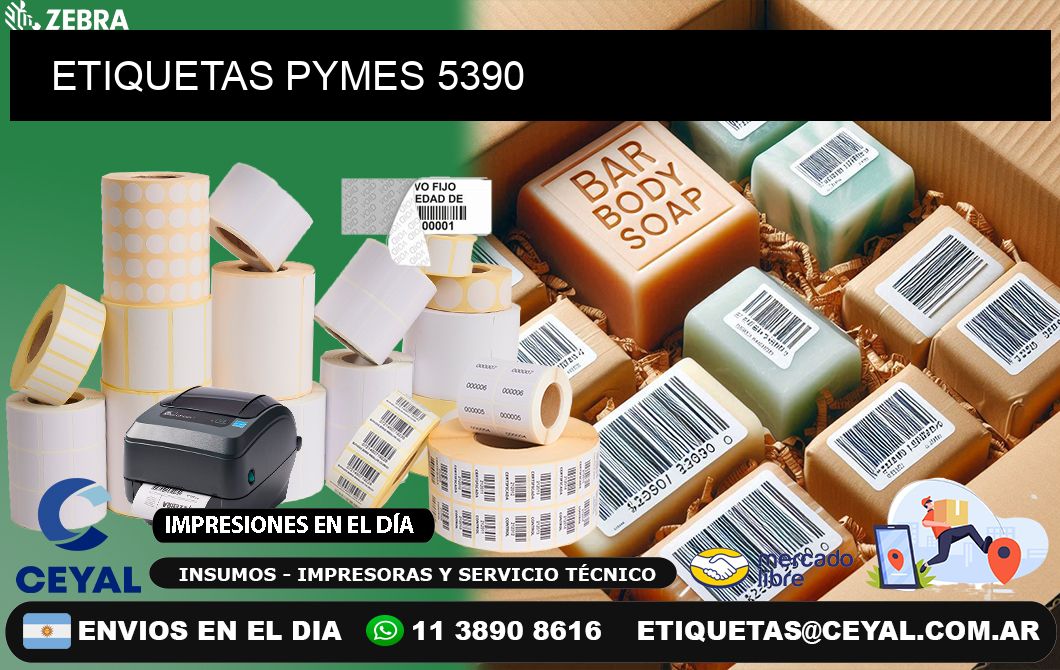 ETIQUETAS PYMES 5390