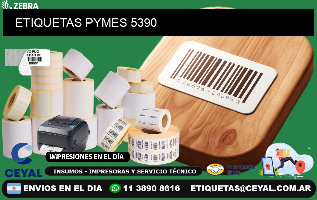 ETIQUETAS PYMES 5390