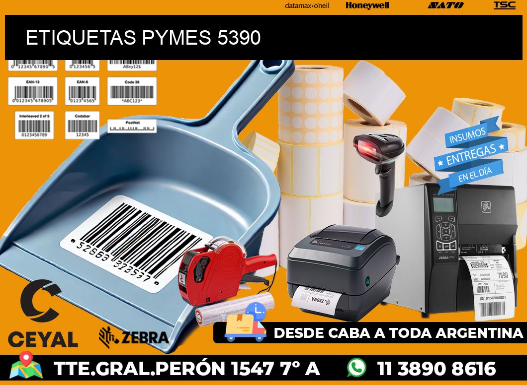 ETIQUETAS PYMES 5390