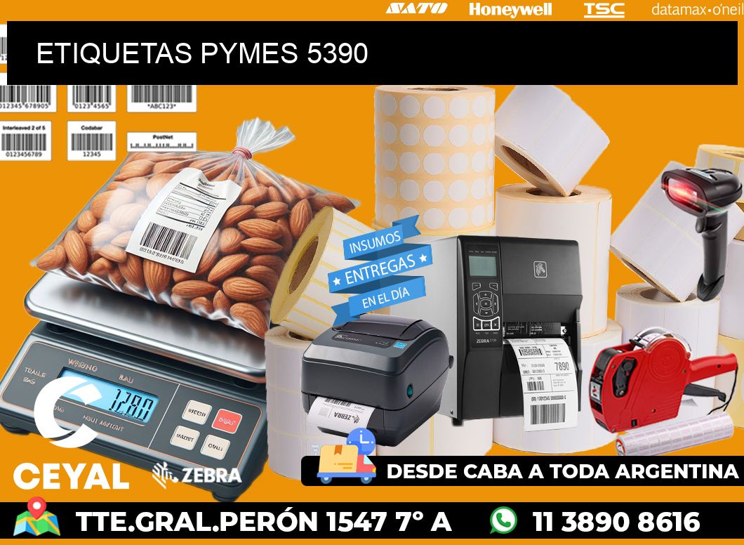 ETIQUETAS PYMES 5390