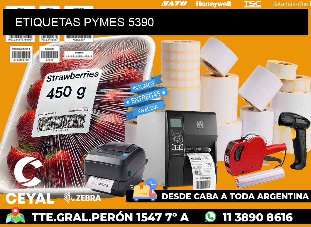 ETIQUETAS PYMES 5390