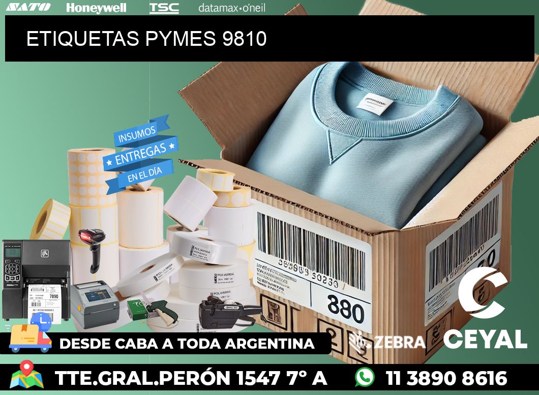 ETIQUETAS PYMES 9810