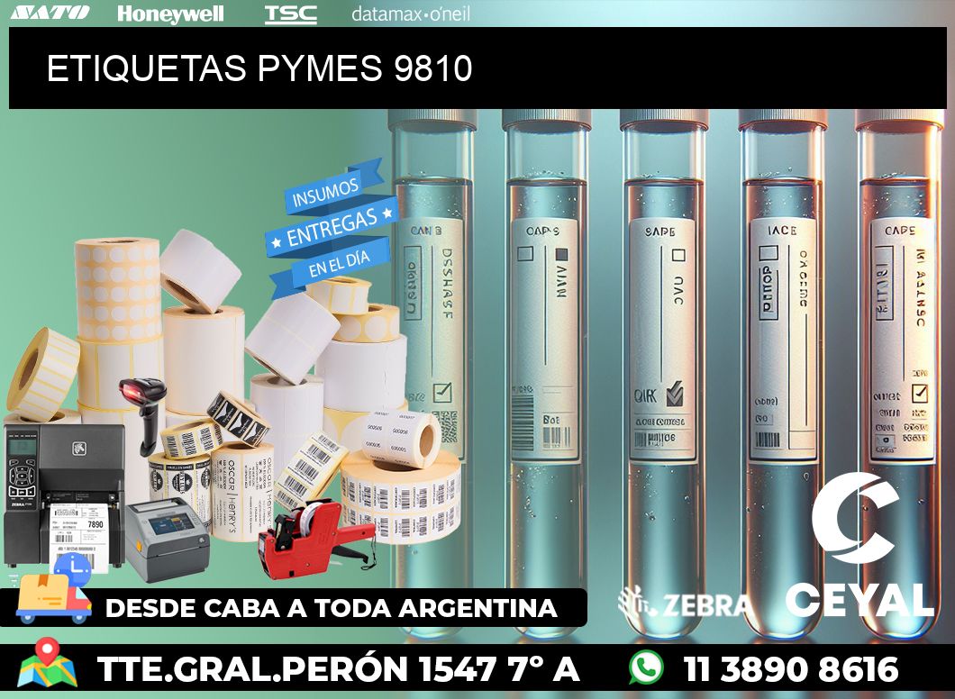 ETIQUETAS PYMES 9810