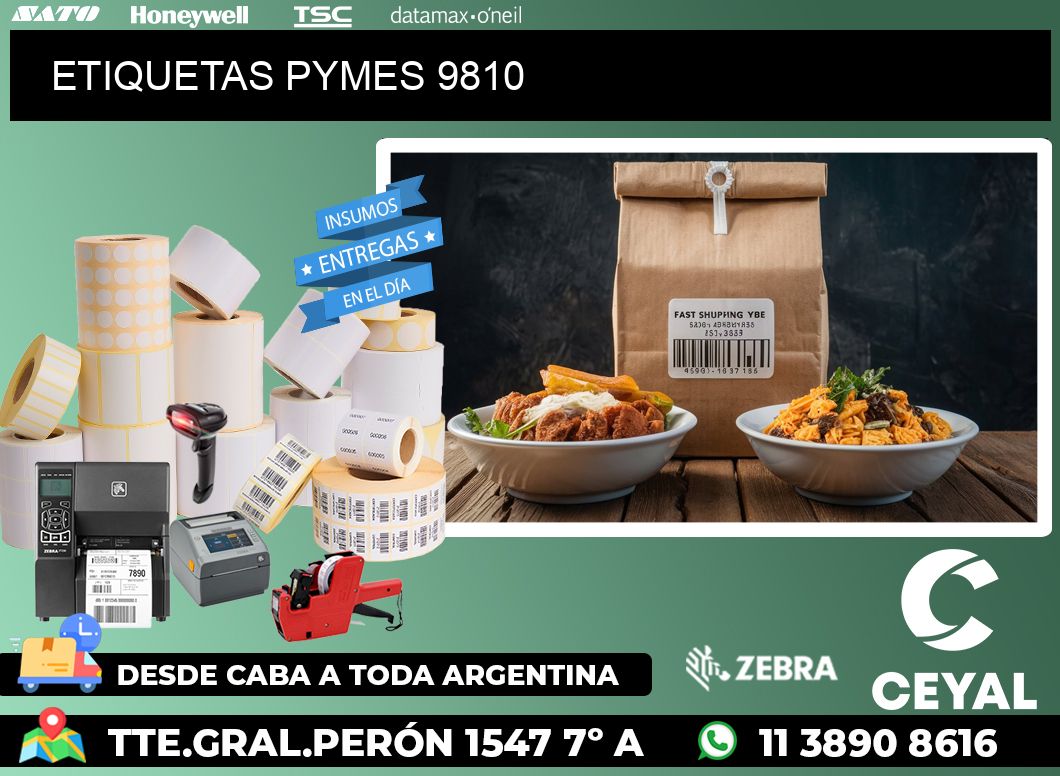 ETIQUETAS PYMES 9810