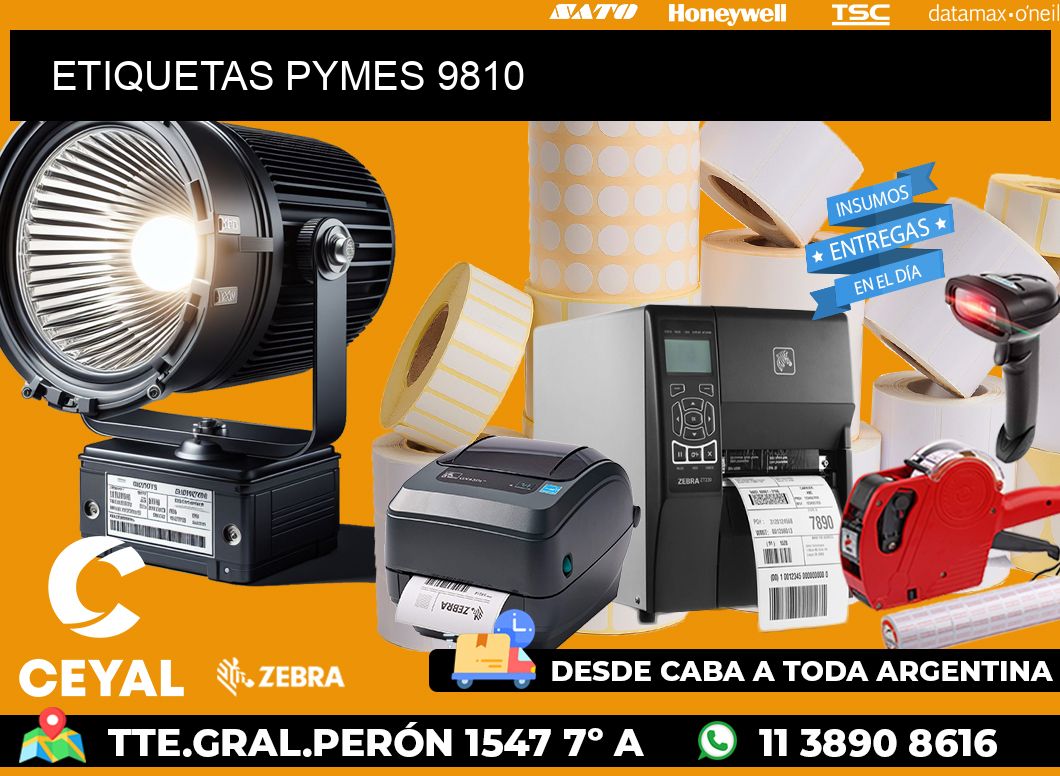 ETIQUETAS PYMES 9810