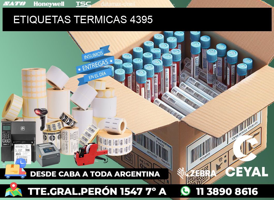ETIQUETAS TERMICAS 4395