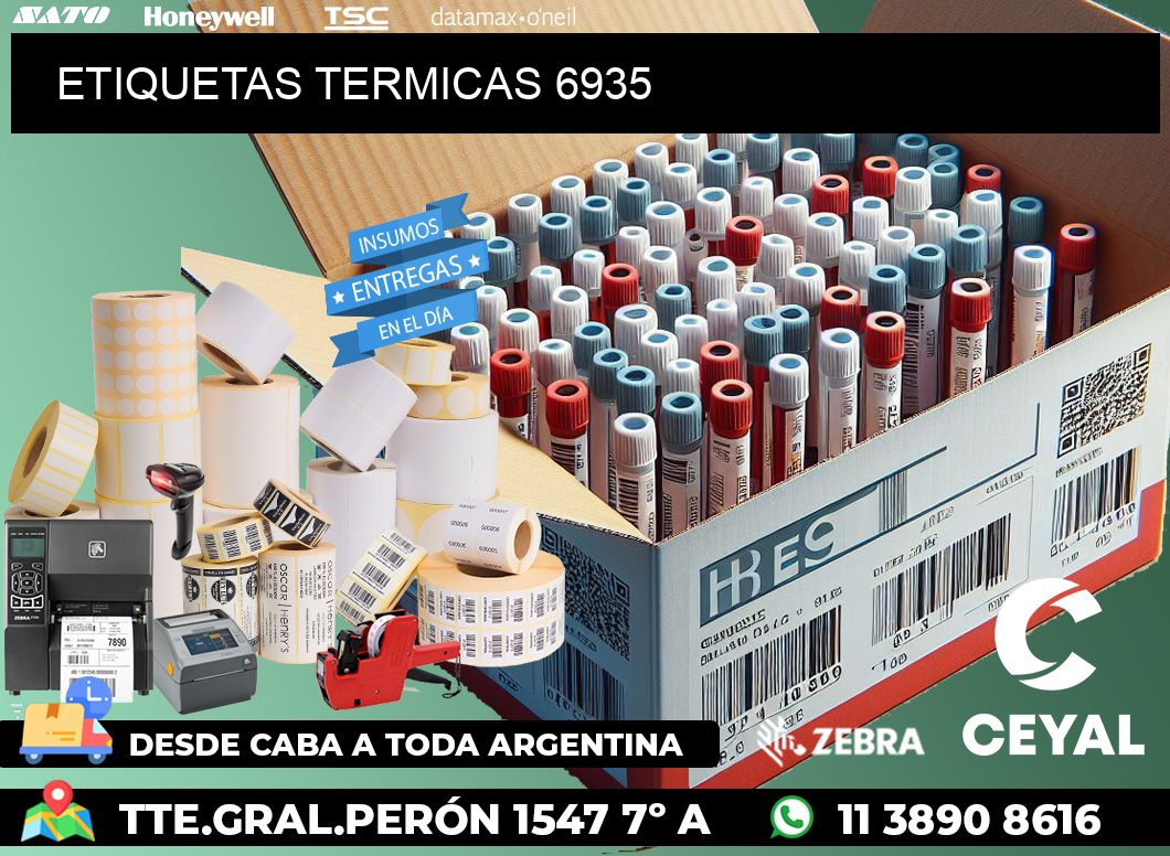 ETIQUETAS TERMICAS 6935