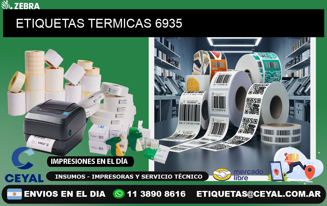 ETIQUETAS TERMICAS 6935